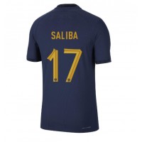 Billiga Frankrike William Saliba #17 Hemma fotbollskläder VM 2022 Kortärmad